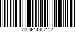 Código de barras (EAN, GTIN, SKU, ISBN): '7896614807127'