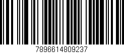 Código de barras (EAN, GTIN, SKU, ISBN): '7896614809237'