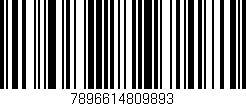 Código de barras (EAN, GTIN, SKU, ISBN): '7896614809893'