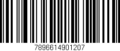 Código de barras (EAN, GTIN, SKU, ISBN): '7896614901207'