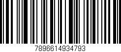 Código de barras (EAN, GTIN, SKU, ISBN): '7896614934793'