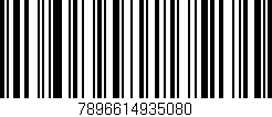 Código de barras (EAN, GTIN, SKU, ISBN): '7896614935080'