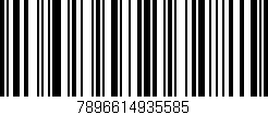 Código de barras (EAN, GTIN, SKU, ISBN): '7896614935585'