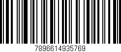 Código de barras (EAN, GTIN, SKU, ISBN): '7896614935769'