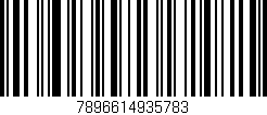 Código de barras (EAN, GTIN, SKU, ISBN): '7896614935783'