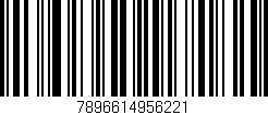 Código de barras (EAN, GTIN, SKU, ISBN): '7896614956221'