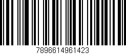 Código de barras (EAN, GTIN, SKU, ISBN): '7896614961423'