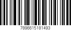 Código de barras (EAN, GTIN, SKU, ISBN): '7896615181493'