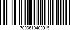 Código de barras (EAN, GTIN, SKU, ISBN): '7896619408015'