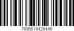 Código de barras (EAN, GTIN, SKU, ISBN): '7896619426446'