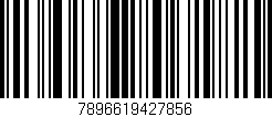 Código de barras (EAN, GTIN, SKU, ISBN): '7896619427856'