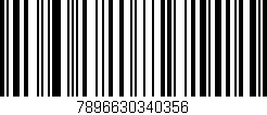 Código de barras (EAN, GTIN, SKU, ISBN): '7896630340356'