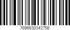 Código de barras (EAN, GTIN, SKU, ISBN): '7896630342756'