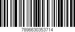 Código de barras (EAN, GTIN, SKU, ISBN): '7896630353714'