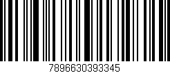 Código de barras (EAN, GTIN, SKU, ISBN): '7896630393345'