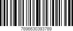 Código de barras (EAN, GTIN, SKU, ISBN): '7896630393789'