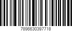 Código de barras (EAN, GTIN, SKU, ISBN): '7896630397718'