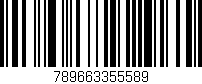 Código de barras (EAN, GTIN, SKU, ISBN): '789663355589'