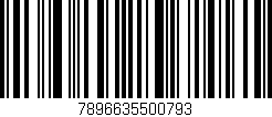 Código de barras (EAN, GTIN, SKU, ISBN): '7896635500793'