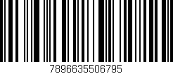 Código de barras (EAN, GTIN, SKU, ISBN): '7896635506795'