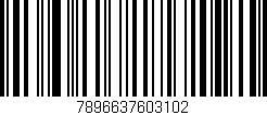 Código de barras (EAN, GTIN, SKU, ISBN): '7896637603102'