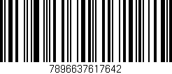 Código de barras (EAN, GTIN, SKU, ISBN): '7896637617642'