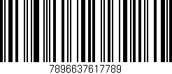 Código de barras (EAN, GTIN, SKU, ISBN): '7896637617789'