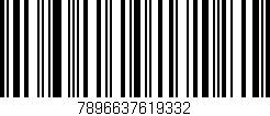 Código de barras (EAN, GTIN, SKU, ISBN): '7896637619332'