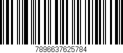 Código de barras (EAN, GTIN, SKU, ISBN): '7896637625784'