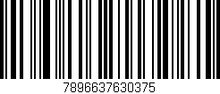 Código de barras (EAN, GTIN, SKU, ISBN): '7896637630375'