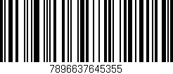 Código de barras (EAN, GTIN, SKU, ISBN): '7896637645355'