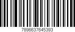 Código de barras (EAN, GTIN, SKU, ISBN): '7896637645393'