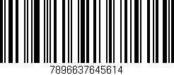 Código de barras (EAN, GTIN, SKU, ISBN): '7896637645614'