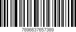 Código de barras (EAN, GTIN, SKU, ISBN): '7896637657389'