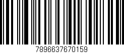 Código de barras (EAN, GTIN, SKU, ISBN): '7896637670159'