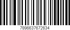 Código de barras (EAN, GTIN, SKU, ISBN): '7896637672634'