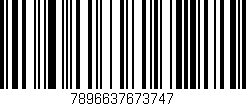 Código de barras (EAN, GTIN, SKU, ISBN): '7896637673747'