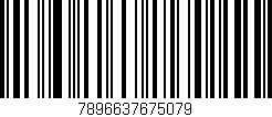 Código de barras (EAN, GTIN, SKU, ISBN): '7896637675079'