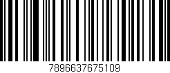 Código de barras (EAN, GTIN, SKU, ISBN): '7896637675109'
