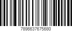Código de barras (EAN, GTIN, SKU, ISBN): '7896637675680'