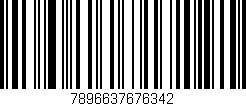 Código de barras (EAN, GTIN, SKU, ISBN): '7896637676342'