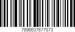 Código de barras (EAN, GTIN, SKU, ISBN): '7896637677073'