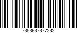 Código de barras (EAN, GTIN, SKU, ISBN): '7896637677363'