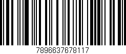 Código de barras (EAN, GTIN, SKU, ISBN): '7896637678117'