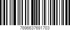 Código de barras (EAN, GTIN, SKU, ISBN): '7896637691703'