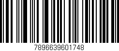 Código de barras (EAN, GTIN, SKU, ISBN): '7896639601748'