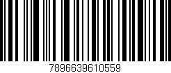 Código de barras (EAN, GTIN, SKU, ISBN): '7896639610559'