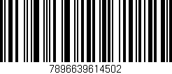 Código de barras (EAN, GTIN, SKU, ISBN): '7896639614502'