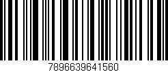 Código de barras (EAN, GTIN, SKU, ISBN): '7896639641560'