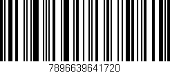 Código de barras (EAN, GTIN, SKU, ISBN): '7896639641720'